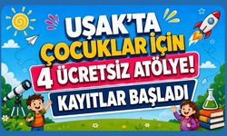 Uşak’ta Çocuklar İçin 4 Ücretsiz Atölye! Kayıtlar Başladı