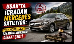Uşak’ta İcradan Mercedes Satılıyor: 2014 Model GLA İçin Belirlenen Rakam Dikkat Çekti