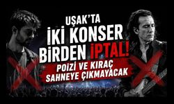 Uşak’ta İki Konser Birden İptal! Poizi ve Kıraç Sahneye Çıkmayacak