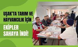 Uşak’ta Tarım ve Hayvancılık İçin Ekipler Sahaya İndi! Üreticinin Sorunu İşletmesinde Dinleniyor