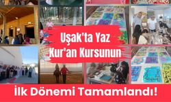 Uşak'ta Yaz Kur'an Kursunun İlk Dönemi Tamamlandı! Öğrenciler Hem Öğrendi Hem Eğlendi