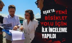 Uşak’ta Yeni Bisiklet Yolu İçin İlk İnceleme Yapıldı