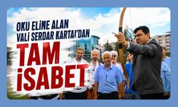Oku Eline Alan Vali Serdar Kartal’dan Tam İsabet
