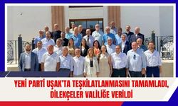 Yeni Parti Uşak’ta Teşkilatlanmasını Tamamladı, Dilekçeler Valiliğe Verildi