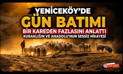Yeniceköy'de Gün Batımı Bir Kareden Fazlasını Anlattı, Kuraklığın ve Anadolu'nun Sessiz Hikayesi