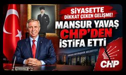 Siyasette Dikkat Çeken Gelişme! Mansur Yavaş CHP’den İstifa Etti