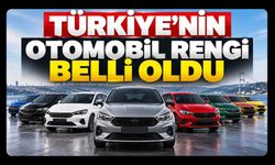 Türkiye’nin Otomobil Rengi Belli Oldu: Her 10 Araçtan 8’i Gri, Beyaz veya Siyah
