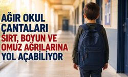 Okullar Açılmadan Velilere Uyarı: Ağır Çanta Çocuklarda Ağrıya Yol Açabilir