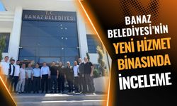 Banaz Belediyesi’nin Yeni Hizmet Binasında İnceleme