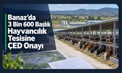 Banaz’da 3 Bin 600 Başlık Hayvancılık Tesisine ÇED Onayı