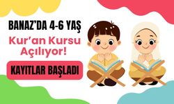 Banaz’da 4-6 Yaş Kur’an Kursu Açılıyor! Kayıtlar Başladı
