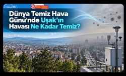 Dünya Temiz Hava Günü’nde Uşak’ın Havası Ne Kadar Temiz?