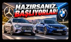 Hazırsanız, Başlıyorlar! Mercedes ve BMW'den 40'ar Modellik Büyük Hamle