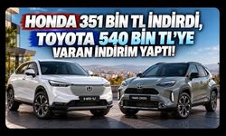 Honda 351 Bin TL İndirdi, Toyota 540 Bin TL’ye Varan İndirim Yaptı!