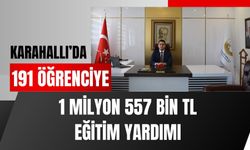 Karahallı’da 191 Öğrenciye 1 Milyon 557 Bin TL Eğitim Yardımı