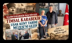 Kazım Karabekir Paşa’nın Kızı Timsal Karabekir Uşak Kent Tarihi Müzesi’ni Gezdi