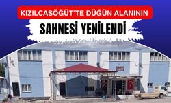 Kızılcasöğüt’te Düğün Alanının Sahnesi Yenilendi