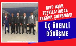 MHP Uşak Teşkilatından Ankara Çıkarması, Üç Önemli Görüşme