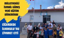 Milletvekili İsmail Güneş Yeni Eğitim Döneminde Ciğerdede İlkokulu’nu Ziyaret Etti