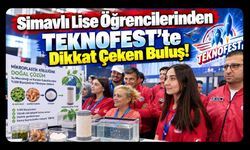 Simavlı Lise Öğrencilerinden TEKNOFEST’te Dikkat Çeken Buluş! Elektrik Kullanmadan Mikroplastikleri Filtrelediler