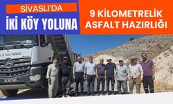 Sivaslı’da İki Köy Yoluna 9 Kilometrelik Asfalt Hazırlığı