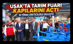 Uşak’ta Tarım Fuarı Kapılarını Açtı, 92 Firma Üreticilerle Buluştu