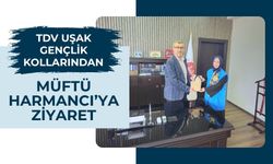 TDV Uşak Gençlik Kollarından Müftü Harmancı’ya Ziyaret