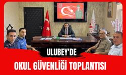 Ulubey’de Okul Güvenliği Toplantısı: Alınacak Tedbirler Görüşüldü