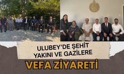 Ulubey’de Şehit Yakını ve Gazilere Vefa Ziyareti