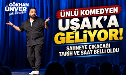 Ünlü Komedyen Uşak’a Geliyor! Sahneye Çıkacağı Tarih ve Saat Belli Oldu