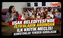 Uşak Belediyesi’nde İstifaların Ardından İlk Kritik Meclis! Komisyonlar Yeniden Kurulacak