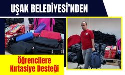 Uşak Belediyesi’nden Öğrencilere Kırtasiye Desteği