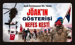 Uşak Kurtuluşunun 104. Yılında JÖAK’ın Gösterisi Nefes Kesti