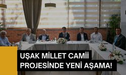 Uşak Millet Camii Projesinde Yeni Aşama! Vali Kartal Dernek Yönetimiyle Görüştü
