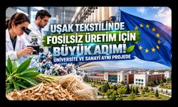 Uşak Tekstilinde Fosilsiz Üretim İçin Büyük Adım! Üniversite ve Sanayi Aynı Projede
