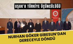 Uşak’a Türkiye Üçüncülüğü: Nurhan Göker Giresun’dan Dereceyle Döndü