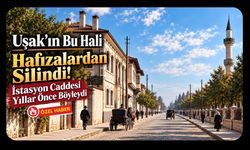Uşak’ın Bu Hali Hafızalardan Silindi! İstasyon Caddesi Yıllar Önce Böyleydi
