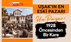 Uşak’ın En Eski Pazarı Un Pazarı, 1928 Öncesinden Bir Kare
