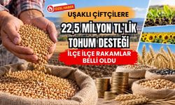 Uşaklı Çiftçilere 22,5 Milyon TL’lik Tohum Desteği, İlçe İlçe Rakamlar Belli Oldu