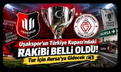 Uşakspor’un Türkiye Kupası’ndaki Rakibi Belli Oldu! Tur İçin Bursa’ya Gidecek
