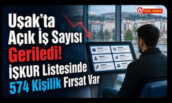 Uşak’ta Açık İş Sayısı Geriledi! İŞKUR Listesinde 574 Kişilik Fırsat Var