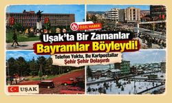 Uşak’ta Bir Zamanlar Bayramlar Böyleydi! Telefon Yoktu, Bu Kartpostallar Şehir Şehir Dolaşırdı