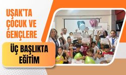 Uşak’ta Çocuk ve Gençlere Üç Başlıkta Eğitim: Zorbalık ve Teknoloji Bağımlılığı da Anlatıldı