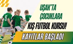 Uşak’ta Çocuklara Kış Futbol Kursu! Kayıtlar Başladı