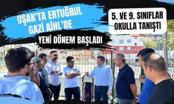 Uşak’ta Ertuğrul Gazi AİHL’de Yeni Dönem Başladı, 5. ve 9. Sınıflar Okulla Tanıştı