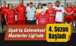 Uşak’ta Geleneksel Masterler Ligi’nde 4. Sezon Başladı