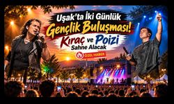Uşak’ta İki Günlük Gençlik Buluşması! Kıraç ve Poizi Sahne Alacak