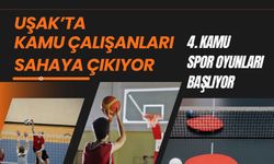 Uşak’ta Kamu Çalışanları Sahaya Çıkıyor, 4. Kamu Spor Oyunları Başlıyor