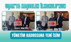 Uşak’ta Kaşbelen İlkokulu’nun Yönetim Kadrosuna Yeni İsim