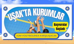 Uşak’ta Kurumlar Kum Voleybolunda Karşılaşacak: Başvurular Başladı